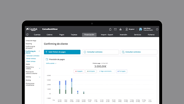 Manage your customers' payment confirmation in CaixaBankNow