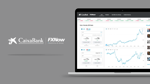 Operar en divises mai no ha estat tan fàcil amb CaixaBank FXNow