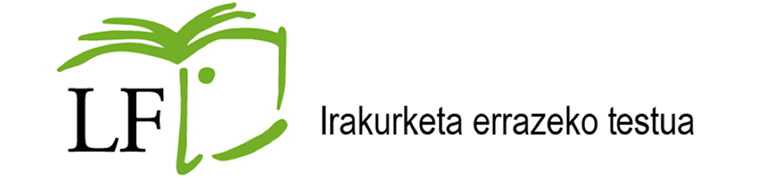 Logoa Irakurketa errazeko testua