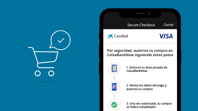 Autorizar tus compras en e-commerce a través de CaixaBankNow