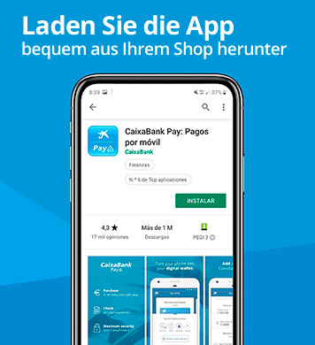 Laden Sie die App beuqem aus Ihrem Shop herunter