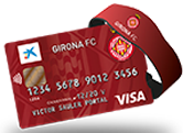 Tarjeta Girona FC